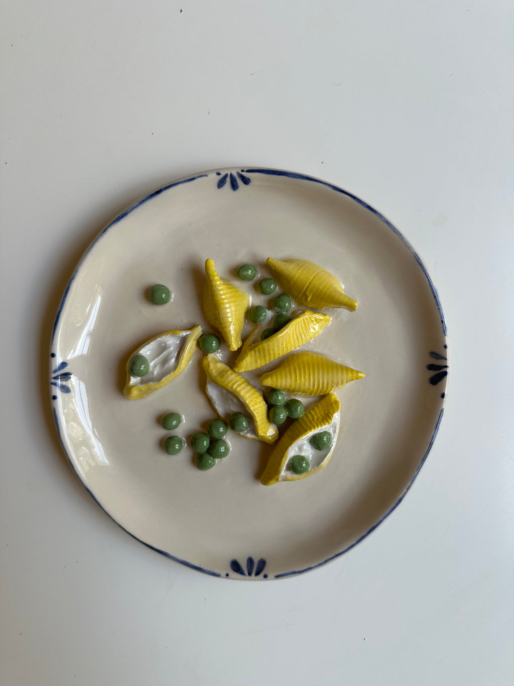 RAVIOLES, RICOTTA, PETITS POIS