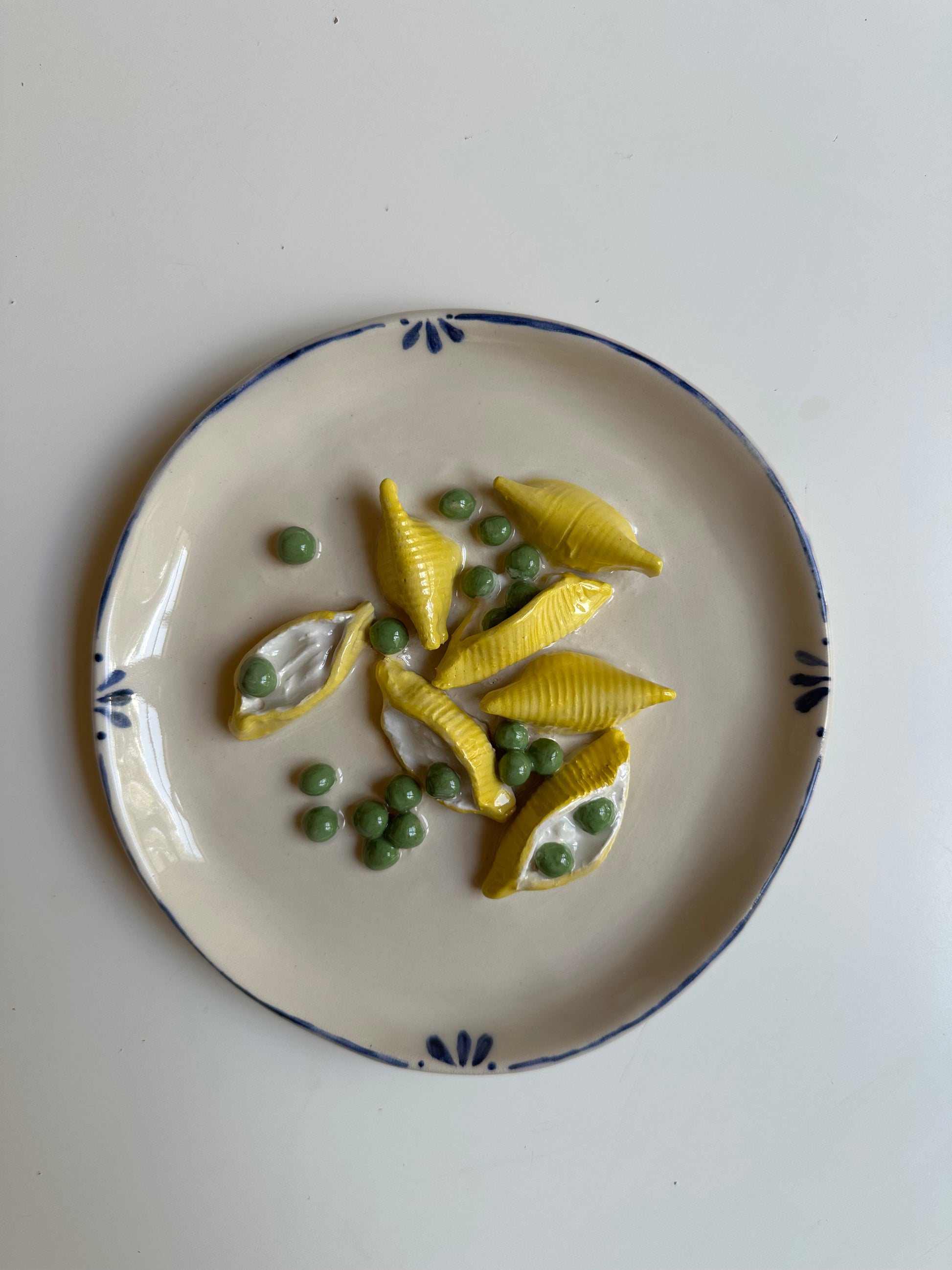RAVIOLES, RICOTTA, PETITS POIS