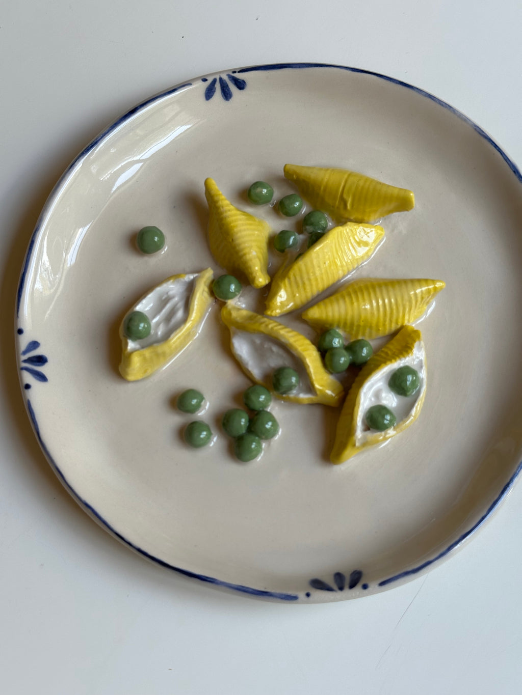 RAVIOLES, RICOTTA, PETITS POIS